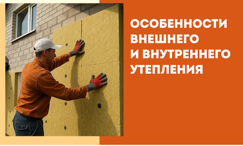 Какие особенности внешнего и внутреннего утепления в Ейске