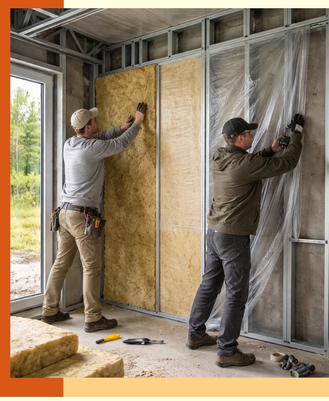 Утепление дома из ЛСТК в Ейске с гарантией качества и эффективности