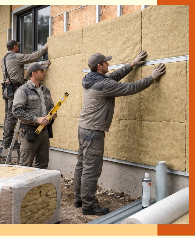 Утепление дома из SIP панелей в Ейске от 6390 руб./м² под ключ | ТепломастерЕск