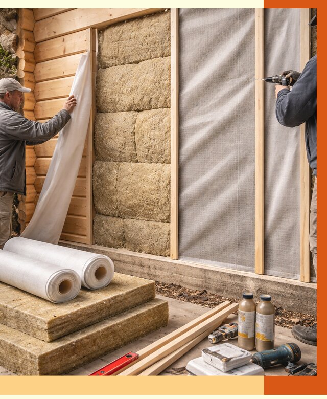 Утепление дома из минибруса в Ейске от 4638 руб/м2 — заказать профессионально | ТепломастерЕск