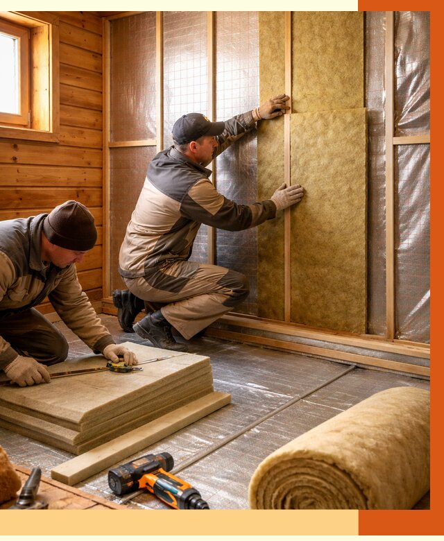 Утепление бани изнутри в Ейске под ключ от 4329 руб./м² | ТепломастерЕск