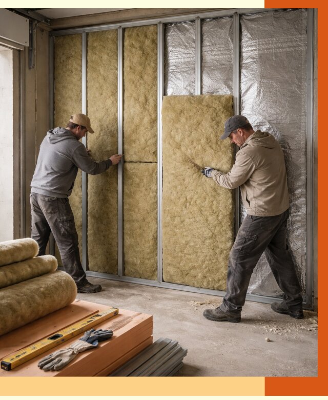 Утепление гаража изнутри в Ейске от 7730 руб/м2 — работы и цена | ТепломастерЕск