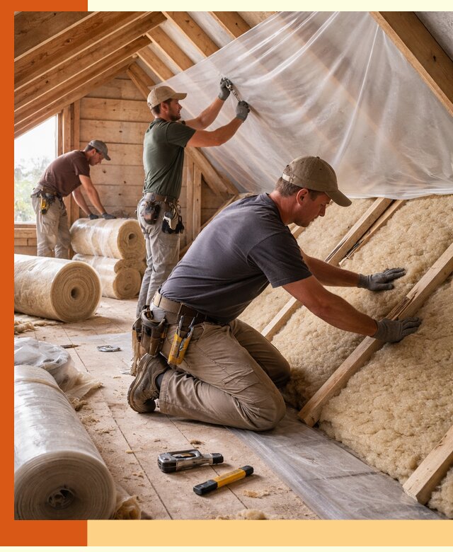 Утепление крыши изнутри в Ейске: профессионально и надежно