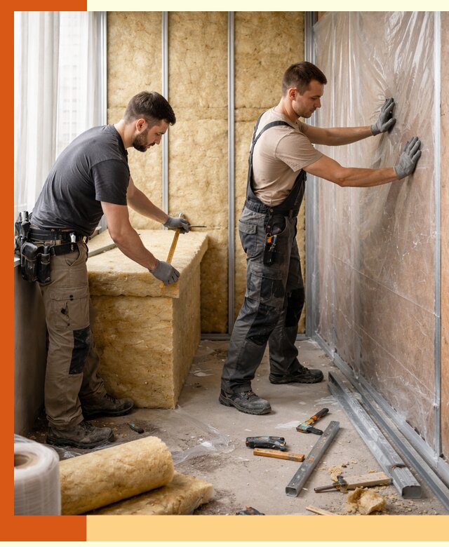 Профессиональное утепление лоджии в Ейске эффективно и надежно