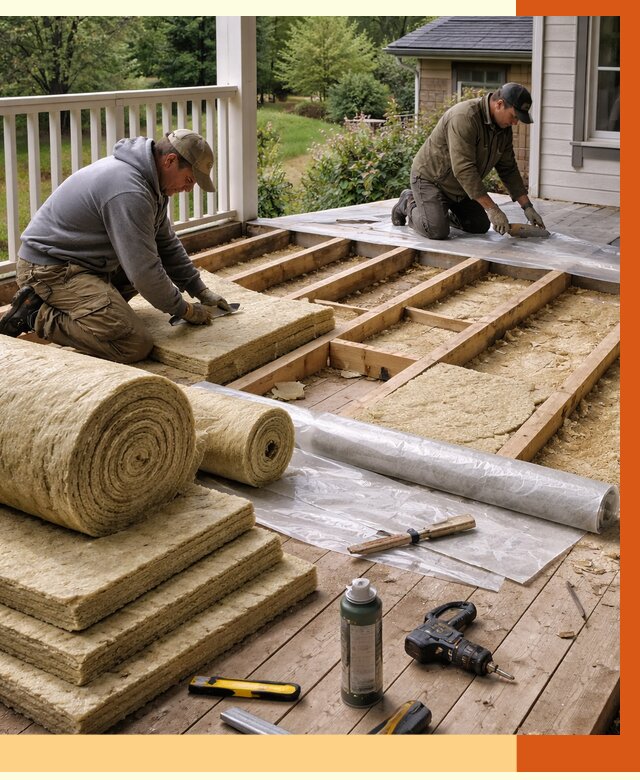 Утепление террасы в Ейске от 4329 руб./м2 — утеплить террасу под ключ | ТепломастерЕск