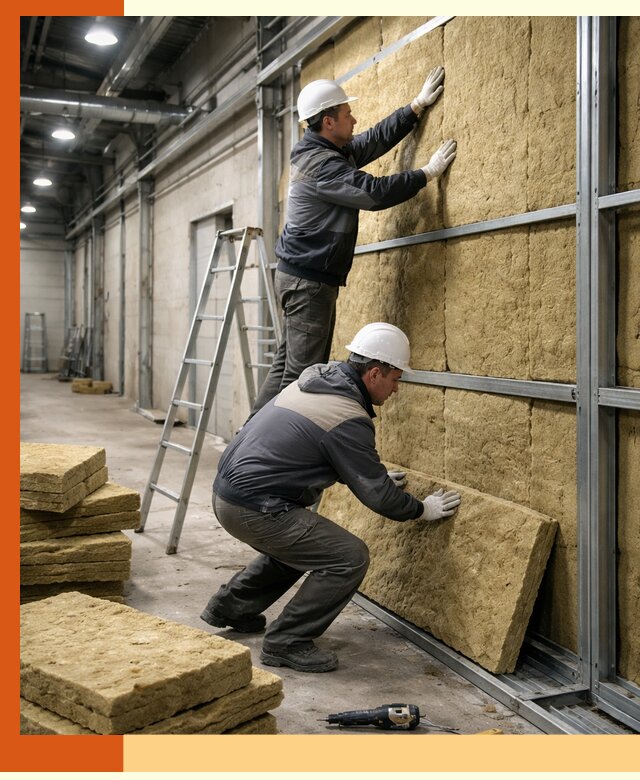 Утепление цеха под ключ в Ейске с гарантией качества