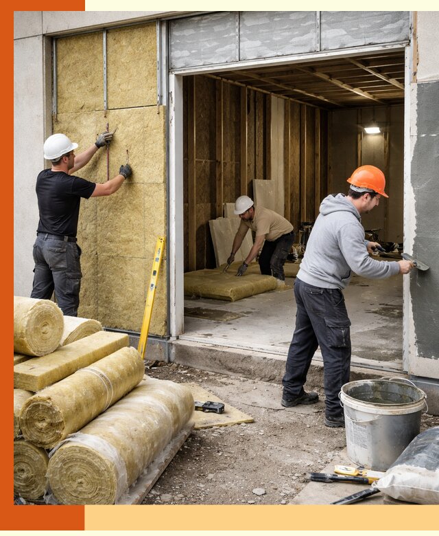 Утепление торгового павильона в Ейске — качественно и энергоэффективно