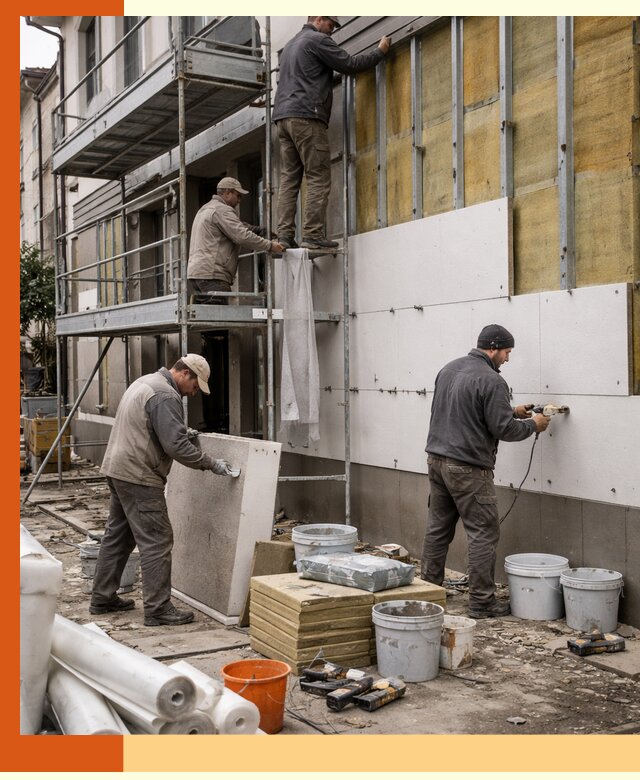 Утепление гостиницы под ключ в Ейске с гарантией качества