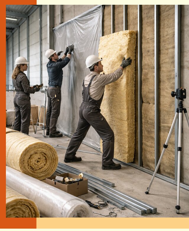 Утепление складского терминала в Ейске профессионально и надёжно