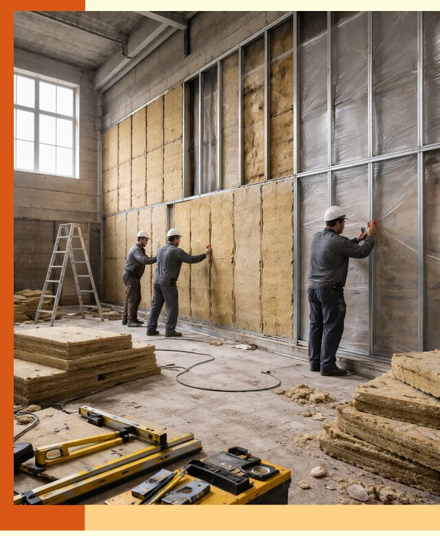 Утепление спортивного зала в Ейске качественно и недорого