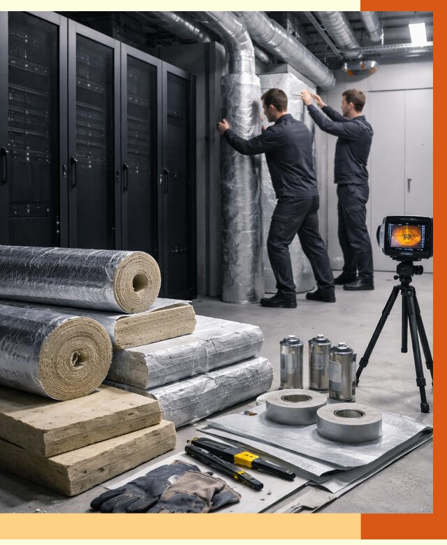 Утепление серверной в Ейске от 8760 руб./м² — комплексно под ключ | ТепломастерЕск