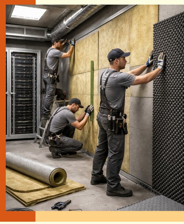 Утепление серверной комнаты профессионально в Ейске