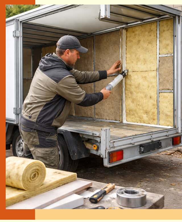 Профессиональное утепление прицепа в Ейске для любых условий