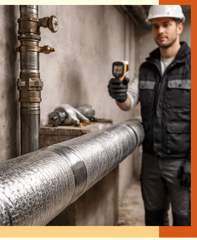 Утепление труб водоснабжения в Ейске от 8760 руб. за м² — услуги ТепломастерЕск