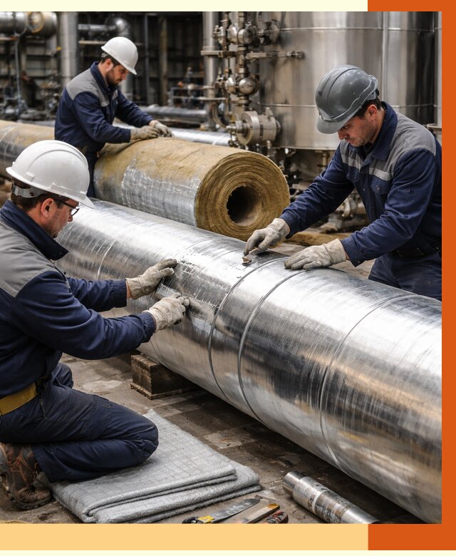 Утепление технологического оборудования в Ейске от 4329 руб. за м2 | ТепломастерЕск