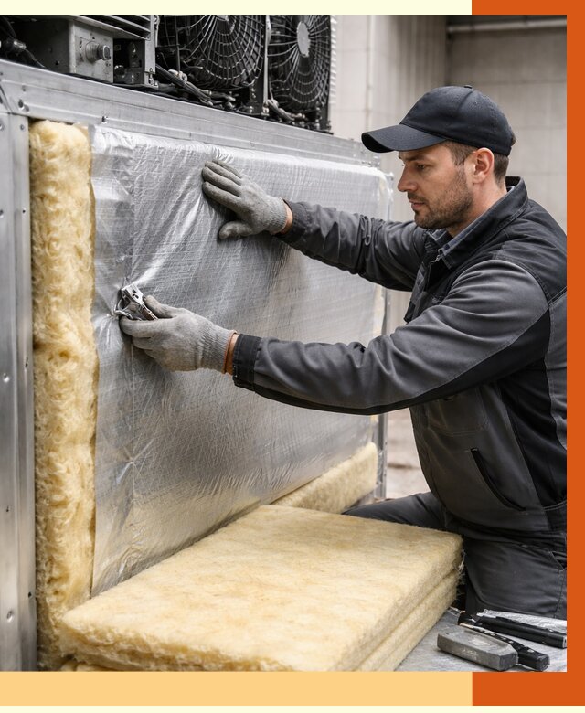 Утепление холодильного агрегата в Ейске от 8760 руб. под ключ | ТепломастерЕск