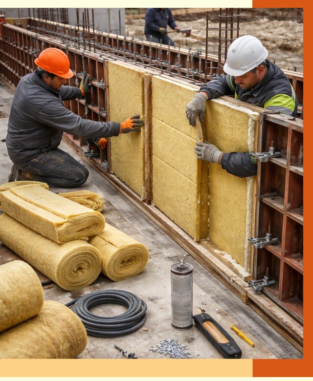 Теплоизоляция опалубки в Ейске от 7420 руб. за м2 — услуги и монтаж | ТепломастерЕск