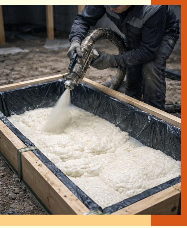 Заливка ППУ в формы в Ейске от 2577 руб. — утепление форм под ключ | ТепломастерЕск