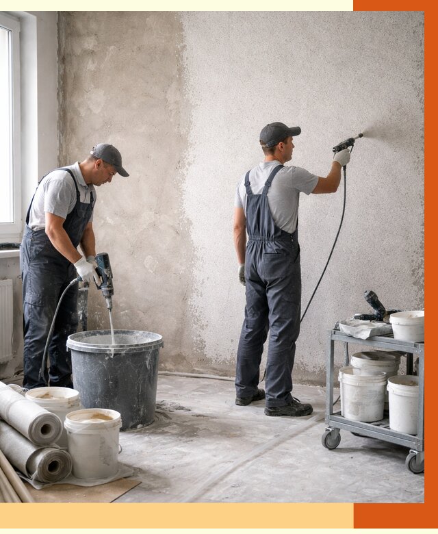 Утепление стен жидкой теплоизоляцией в Ейске от 4329 руб/м² | ТепломастерЕск