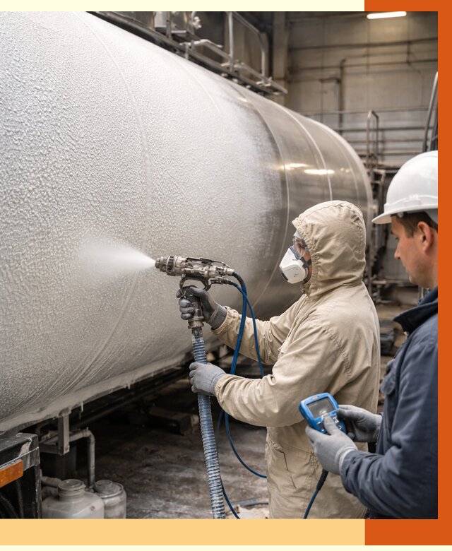 Утепление автоцистерны жидкой теплоизоляцией в Ейске от 14944 руб. под ключ | ТепломастерЕск