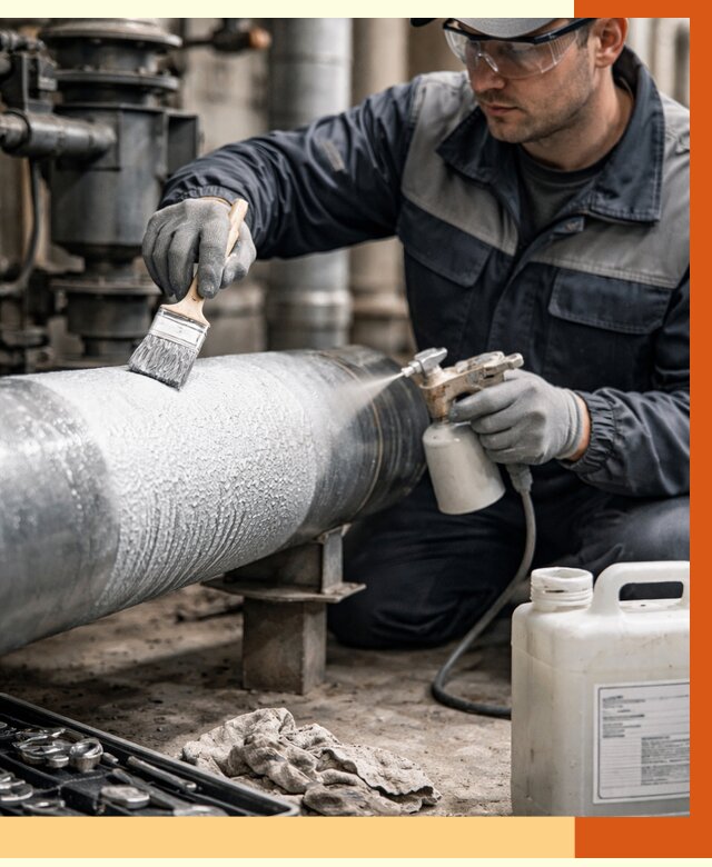 Утепление оборудования жидкой теплоизоляцией в Ейске от 4638 руб. | ТепломастерЕск