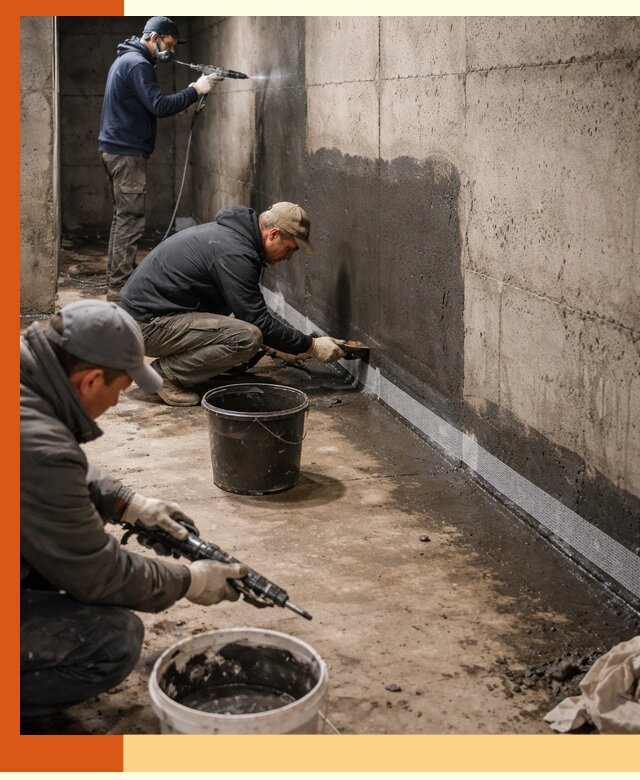 Гидроизоляция подвала в Ейске — комплексная защита от влаги