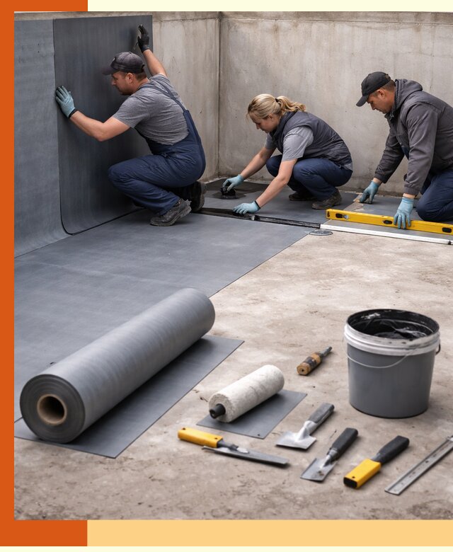 Гидроизоляция бассейна под ключ в Ейске — надежная защита и герметизация