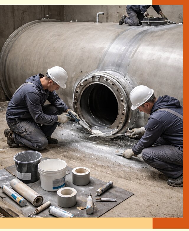 Гидроизоляция резервуара с топливом в Ейске от 77295 руб. под ключ | ТепломастерЕск