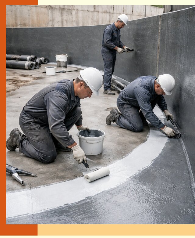 Гидроизоляция резервуара для топлива в Ейске