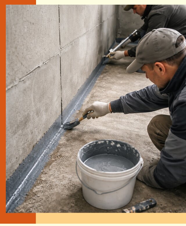 Гидроизоляция швов зданий и конструкций в Ейске