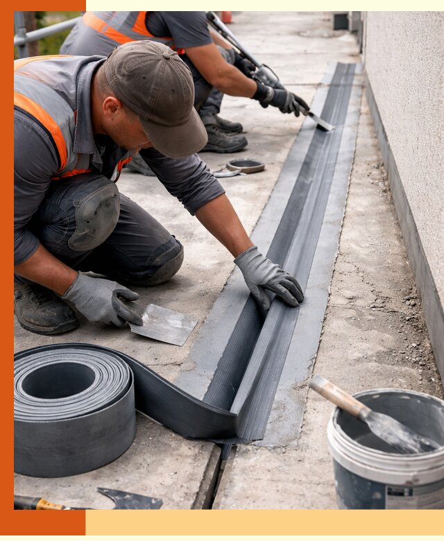 Гидроизоляция деформационного шва в Ейске профессионально и надежно