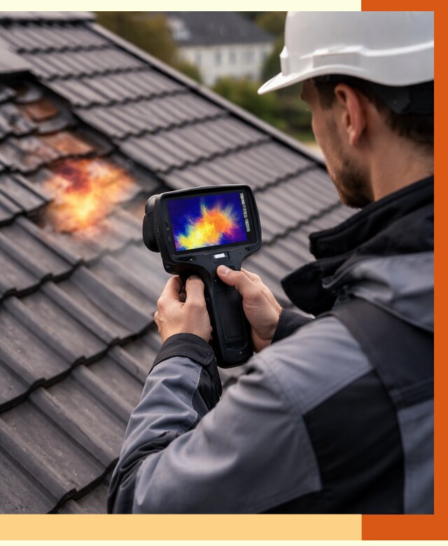 Тепловизионное обследование кровли в Ейске от 4638 руб. — ТепломастерЕск под ключ