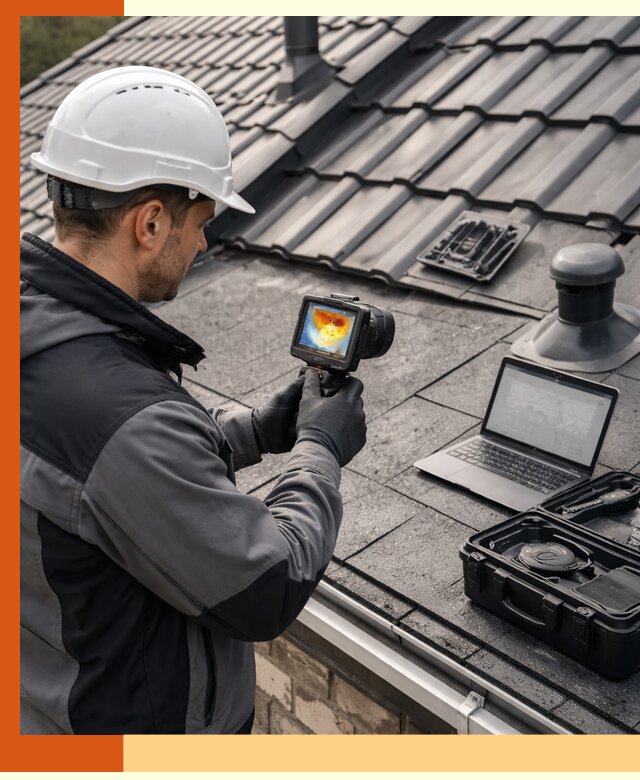 Тепловизионное обследование кровли в Ейске для выявления дефектов