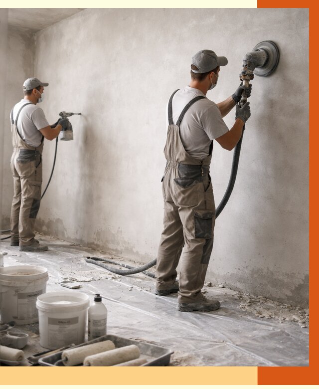 Подготовка поверхности под напыление в Ейске от 1237 руб. — ТепломастерЕск