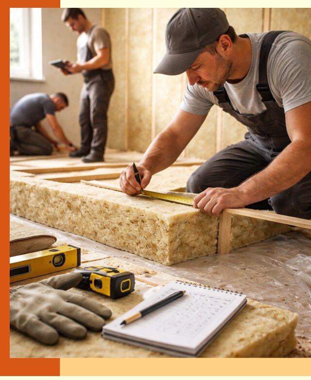 Расчет толщины утеплителя для зданий и помещений в Ейске