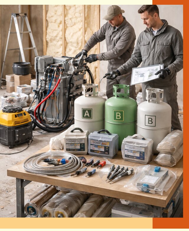 Продажа компонентов ППУ с консультацией в Ейске от 4329 руб. | ТепломастерЕск